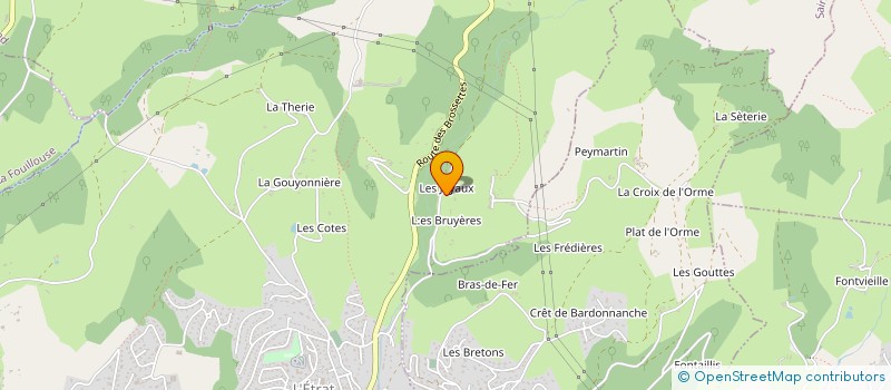 localisation de l'entreprise MONSIEUR JEAN-LOUIS MARTIN à L ETRAT