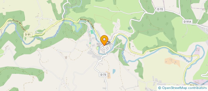 localisation de l'entreprise MONSIEUR JEAN-LOUIS MARTY  LE SEGUR