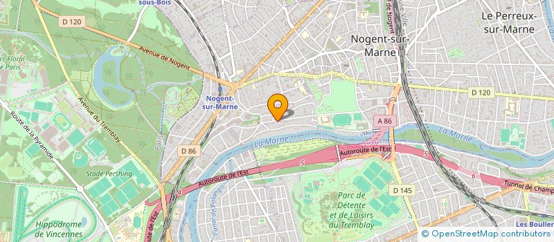 localisation de l'entreprise MONSIEUR JEAN-LOUIS MAS  NOGENT-SUR-MARNE