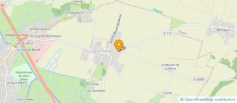 localisation de l'entreprise MONSIEUR JEAN-LOUIS MASSE  SAINT-VIVIEN