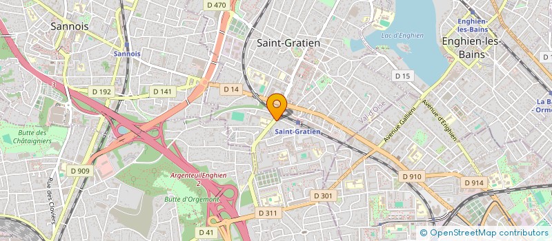 localisation de l'entreprise MONSIEUR JEAN-LOUIS MASSONNIER  SAINT-GRATIEN