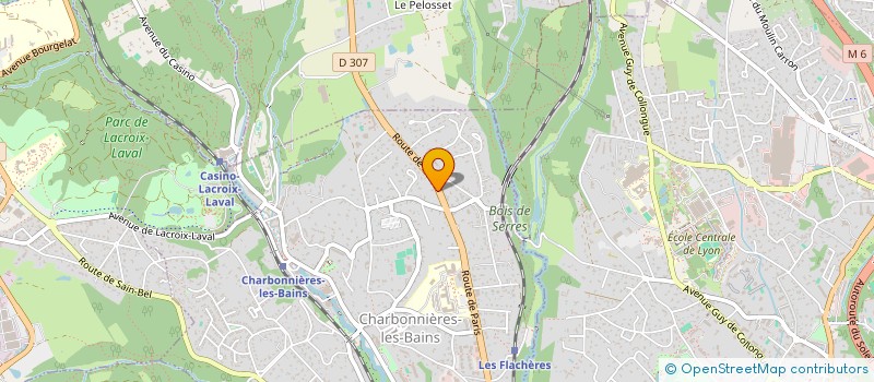 localisation de l'entreprise MONSIEUR JEAN-LOUIS MAUBANT à CHARBONNIERES-LES-BAINS