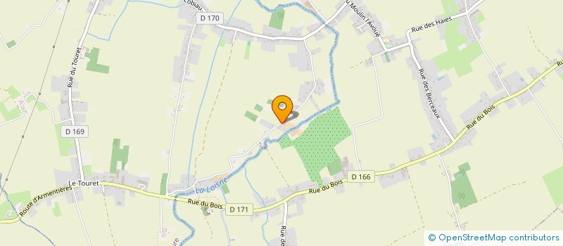 localisation de l'entreprise MONSIEUR JEAN-LOUIS MEURILLON  LA COUTURE