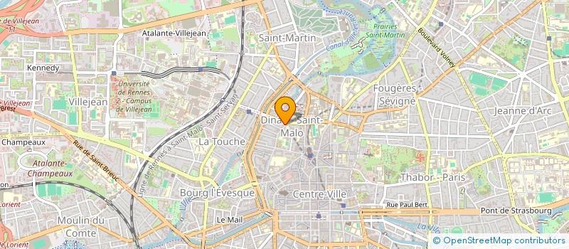 localisation de l'entreprise MONSIEUR JEAN-LOUIS MEZIERE  RENNES