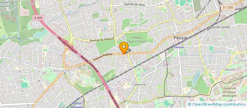 localisation de l'entreprise MONSIEUR JEAN-LOUIS MICHEL  PESSAC