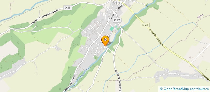 localisation de l'entreprise MONSIEUR JEAN-LOUIS MICHEL  VERLHAC-TESCOU