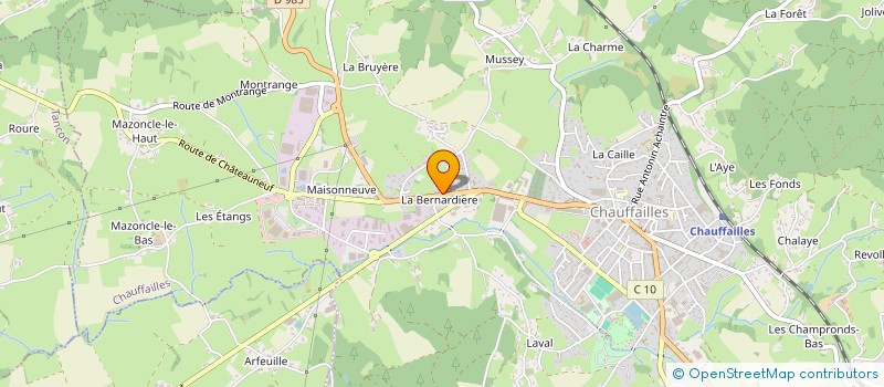 localisation de l'entreprise MONSIEUR JEAN-LOUIS MICHEL à CHAUFFAILLES