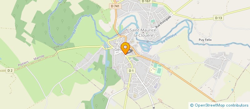 localisation de l'entreprise MONSIEUR JEAN-LOUIS MONJARRET  GENCAY