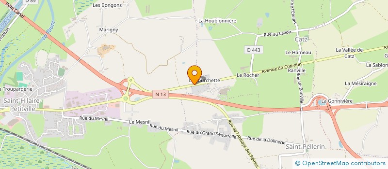 localisation de l'entreprise MONSIEUR JEAN LOUIS MONTREUIL  CARENTAN-LES-MARAIS