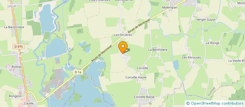 localisation de l'entreprise MONSIEUR JEAN-LOUIS MOREL  FOISSIAT