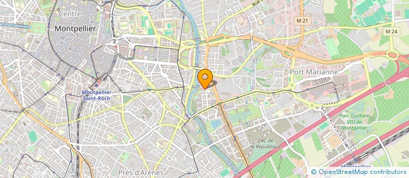 localisation de l'entreprise MONSIEUR JEAN-LOUIS MORELLI à MONTPELLIER