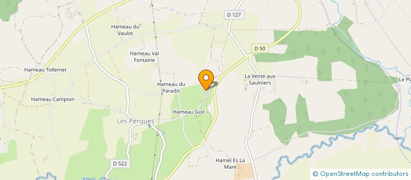 localisation de l'entreprise MONSIEUR JEAN-LOUIS MOULIN à BRICQUEBEC-EN-COTENTIN