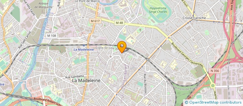 localisation de l'entreprise MONSIEUR JEAN-LOUIS MUNCH  MARCQ-EN-BARUL