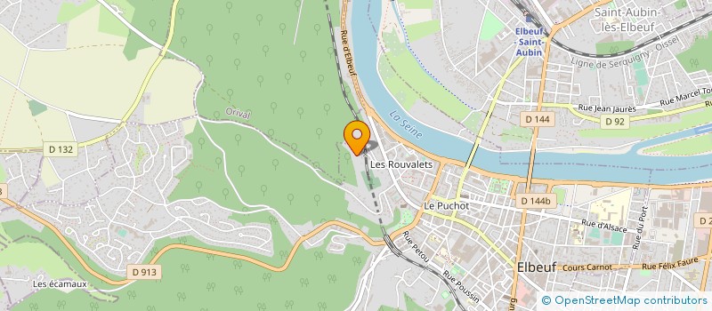 localisation de l'entreprise MONSIEUR JEAN LOUIS NABOULET à ELBEUF