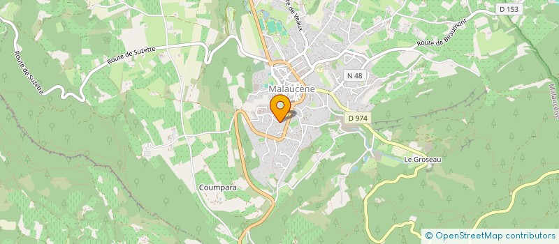 localisation de l'entreprise MONSIEUR JEAN LOUIS NAVARRA  MALAUCENE