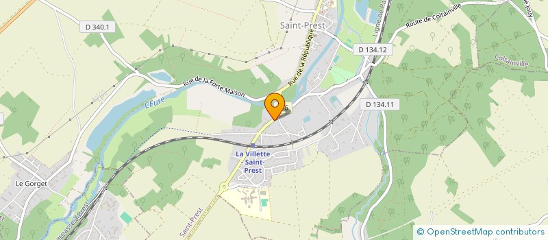 localisation de l'entreprise MONSIEUR JEAN-LOUIS NEVEU à SAINT-PREST