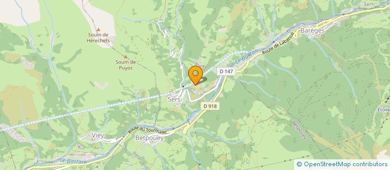 localisation de l'entreprise MONSIEUR JEAN-LOUIS NOGUERE  SERS