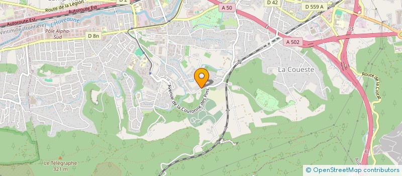 localisation de l'entreprise MONSIEUR JEAN-LOUIS OLIVE  AUBAGNE