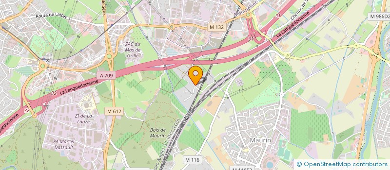 localisation de l'entreprise MONSIEUR JEAN-LOUIS OLIVET à LATTES