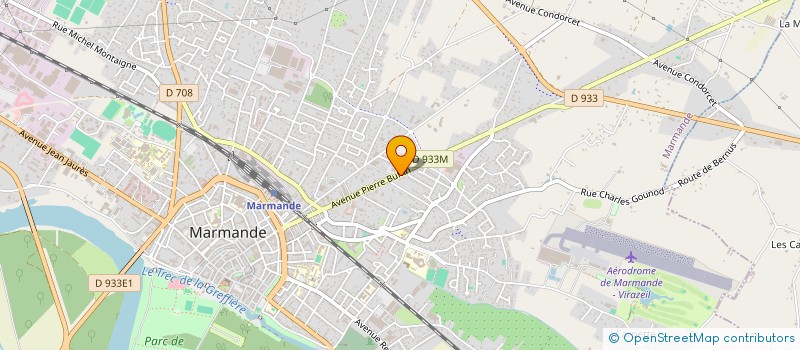 localisation de l'entreprise MONSIEUR JEAN LOUIS ORTIZ  MARMANDE