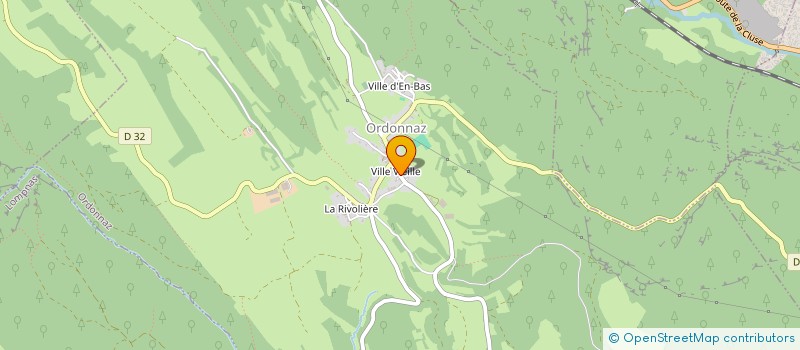 localisation de l'entreprise MONSIEUR JEAN LOUIS OUGIER  ORDONNAZ