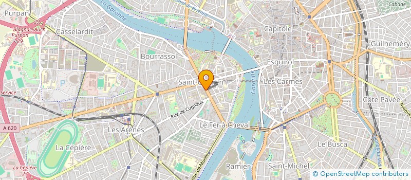 localisation de l'entreprise MONSIEUR JEAN LOUIS OYUI OKU à TOULOUSE