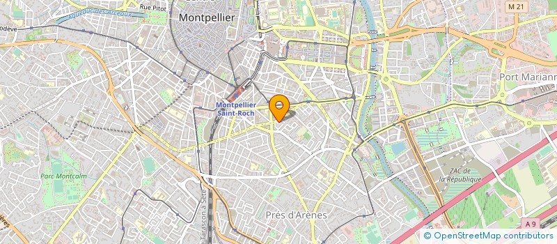 localisation de l'entreprise MONSIEUR JEAN-LOUIS PANISSARD à MONTPELLIER
