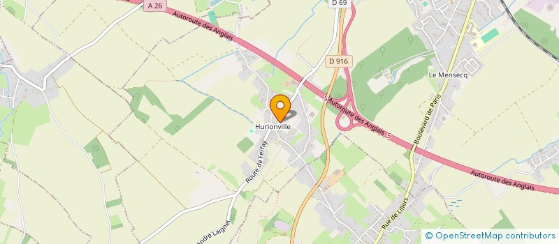 localisation de l'entreprise MONSIEUR JEAN-LOUIS PAQUET  LILLERS