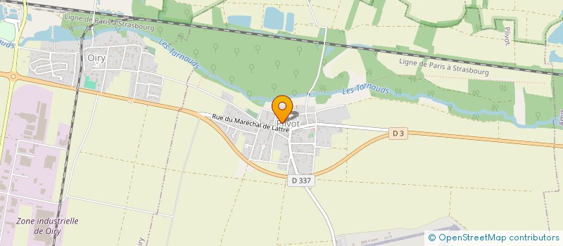 localisation de l'entreprise MONSIEUR JEAN-LOUIS PARISET  AULNAY-SUR-MARNE