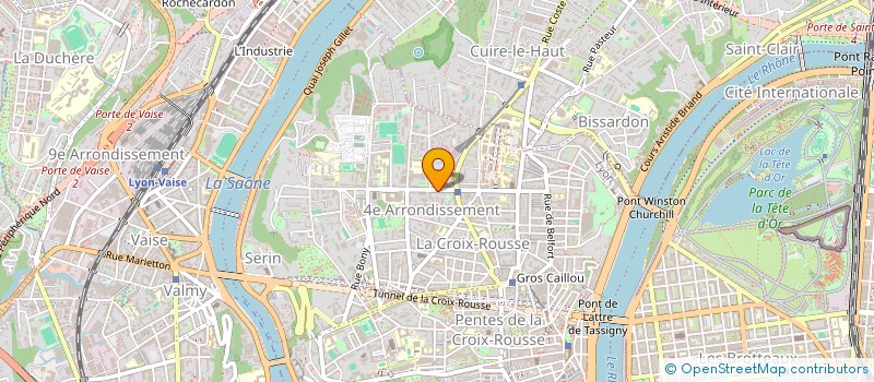 localisation de l'entreprise MONSIEUR JEAN LOUIS PASCON  LYON