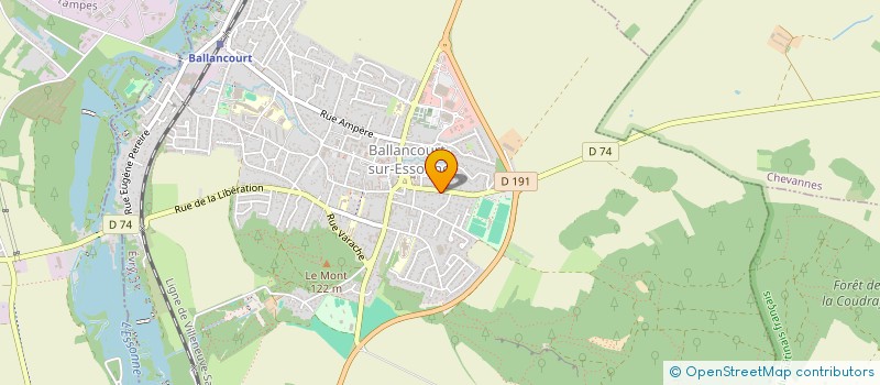 localisation de l'entreprise MONSIEUR JEAN-LOUIS PAULIN à BALLANCOURT-SUR-ESSONNE