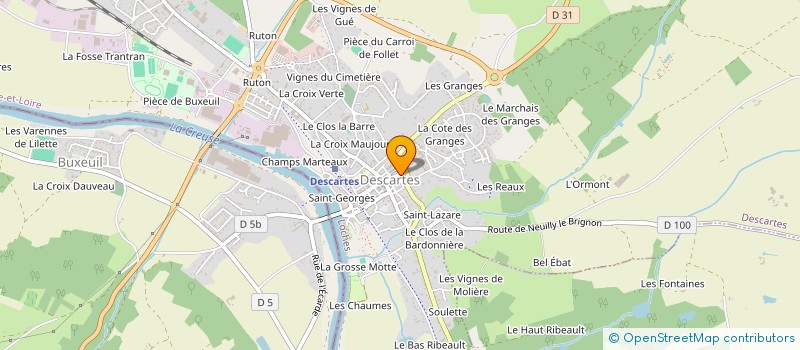 localisation de l'entreprise MONSIEUR JEAN-LOUIS PAWULA à DESCARTES