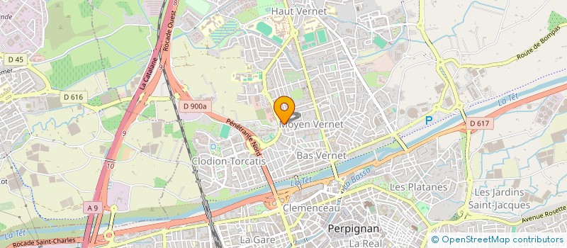 localisation de l'entreprise MONSIEUR JEAN-LOUIS PAYROS  PERPIGNAN