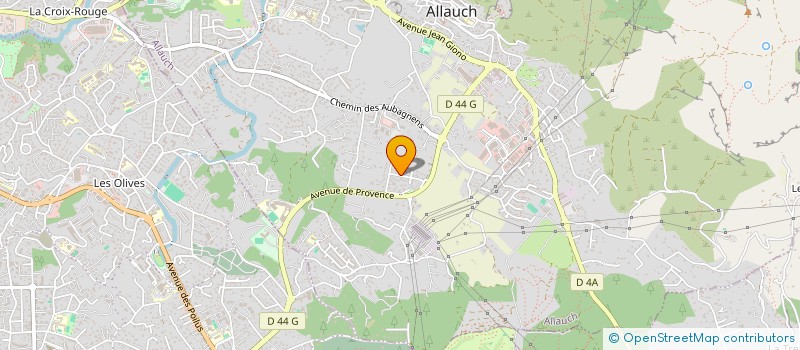 localisation de l'entreprise MONSIEUR JEAN-LOUIS PELLICCI  ALLAUCH