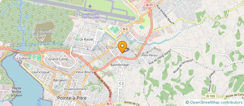 localisation de l'entreprise MONSIEUR JEAN-LOUIS PENTIER à LES ABYMES