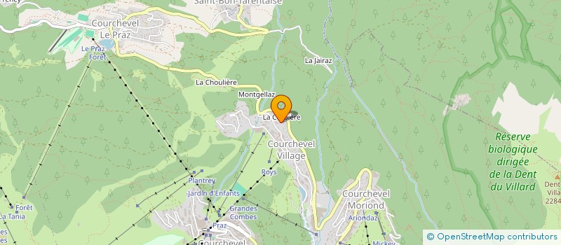 localisation de l'entreprise MONSIEUR JEAN-LOUIS PERALES à COURCHEVEL