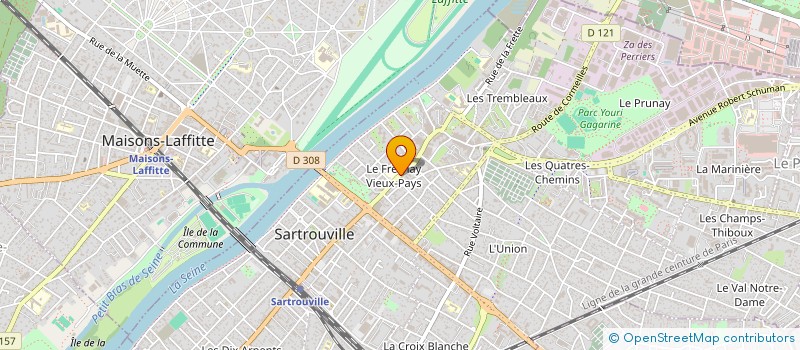 localisation de l'entreprise MONSIEUR JEAN-LOUIS PERCHET à SARTROUVILLE