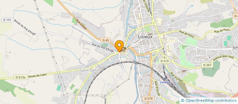 localisation de l'entreprise MONSIEUR JEAN-LOUIS PERONNE à LISIEUX