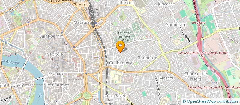 localisation de l'entreprise MONSIEUR JEAN LOUIS PERRIER à TOULOUSE