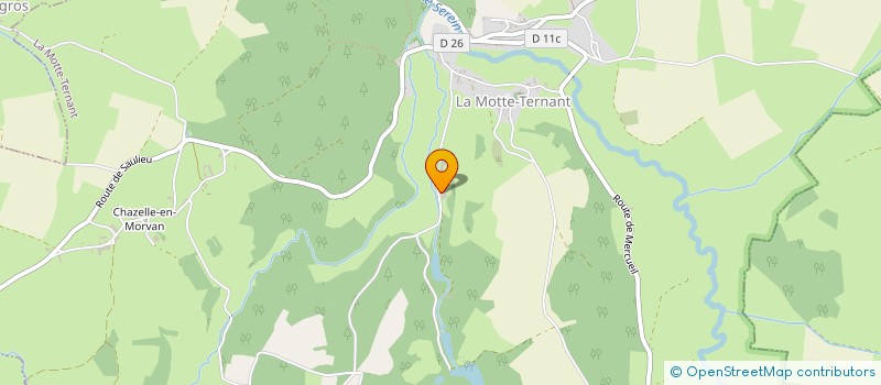 localisation de l'entreprise MONSIEUR JEAN-LOUIS PETIT  LA MOTTE-TERNANT