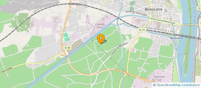 localisation de l'entreprise MONSIEUR JEAN-LOUIS PIETROPAOLO à BEAUCAIRE