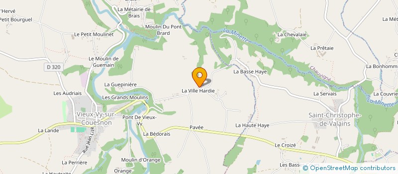 localisation de l'entreprise MONSIEUR JEAN-LOUIS PIETTE à VIEUX-VY-SUR-COUESNON