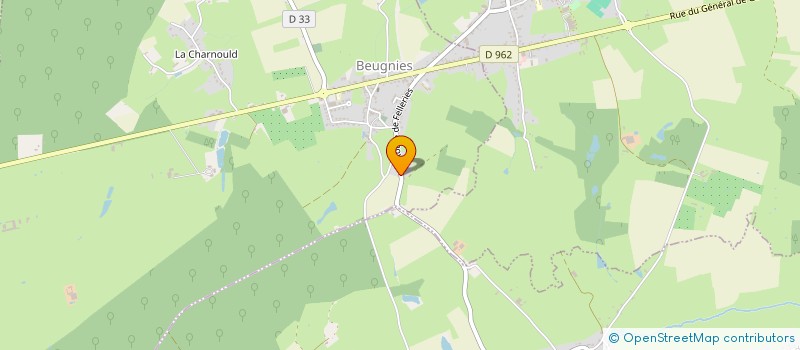 localisation de l'entreprise MONSIEUR JEAN-LOUIS PIHET  BEUGNIES