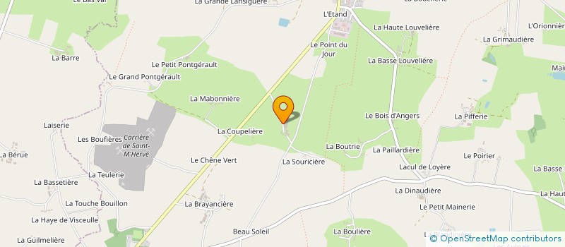 localisation de l'entreprise MONSIEUR JEAN-LOUIS PLACE à SAINT M'HERVE
