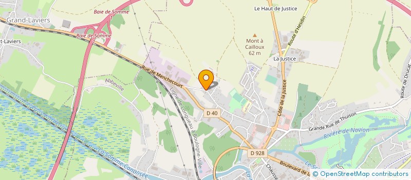 localisation de l'entreprise MONSIEUR JEAN-LOUIS PLANQUART  ABBEVILLE