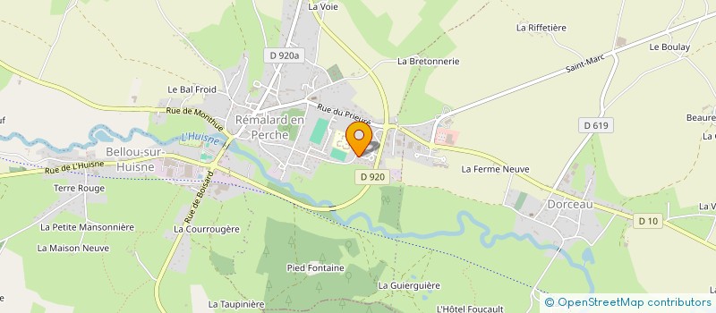 localisation de l'entreprise MONSIEUR JEAN-LOUIS POUSSIN à REMALARD EN PERCHE