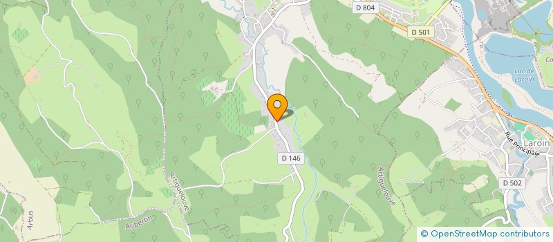 localisation de l'entreprise MONSIEUR JEAN-LOUIS POUZACQ  ARTIGUELOUVE