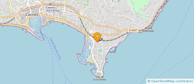 localisation de l'entreprise MONSIEUR JEAN-LOUIS PRAT  CANNES