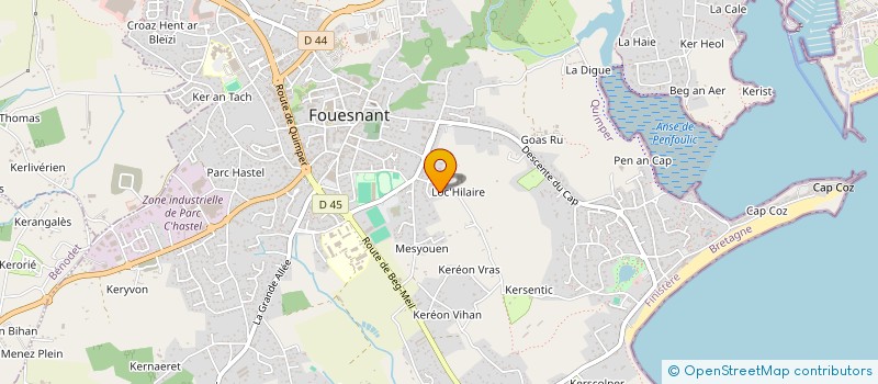 localisation de l'entreprise MONSIEUR JEAN-LOUIS PUITIN  SAINT-EVARZEC