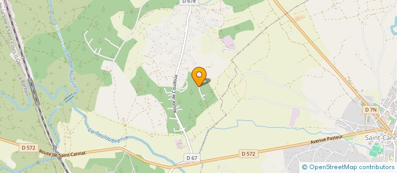 localisation de l'entreprise MONSIEUR JEAN-LOUIS PUJALTE  LAMBESC